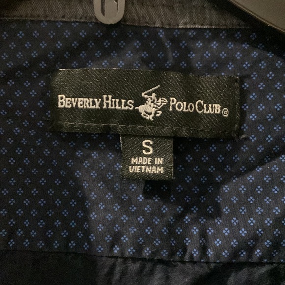 Blue Patterned Collared Shirt - Picture 3 of 3